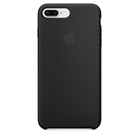 Чехол Apple Silicone Case для iPhone 8 Plus / 7 Plus (Black)