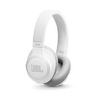 Беспроводные накладные наушники JBL Live 650BTNC (White)