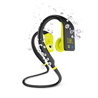 Водонепроницаемые беспроводные спортивные наушники с MP3 JBL Endurance DIVE (Yellow)